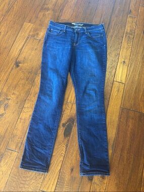 Dark Blue Women's Old Navy SweetHeart Slim Straight Jeans-size 10.